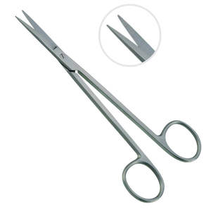Surgical Scissors JOSEPH TC 5 12 14cm straight (14cm, 16cm, 18cm Str. and Cvd) Best Stainless Steel Scissors - Product Image 1