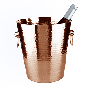 Présentoir en cuivre 100% fait à la main, pour bière, refroidisseur de vin, grand seau à glace avec poignée en laiton, au meilleur prix - Product Image 5