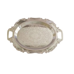 ผู้ผลิตชุดถาดเสิร์ฟโลหะทำมือ ดีไซน์สวยไม่ซ้ำใคร รูปทรงและขนาดปรับแต่งได้ตามต้องการ ยี่ห้อตามสั่ง - Product Image 1