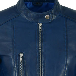 Chaqueta personalizada de piel auténtica ajustada para hombre, chaqueta de invierno con piel de oveja de talla grande, impermeable y transpirable - Product Image 4