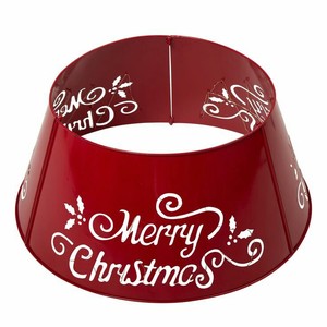 COLLAR DE ÁRBOL DE METAL DE FELIZ NAVIDAD DE ALTA CALIDAD CON CUERDA DE LUZ PARA DECORACIÓN DE ÁRBOLES - Product Image 1