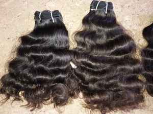 ผมชาวอินเดีย8นิ้วผม Remy แบบไม่พันกันผมลอนแบบไม่พันกันผมทอจากผู้บริจาค - Product Image 2