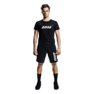 Offre spéciale, ensembles courts d'entraînement d'été pour hommes-gris foncé - Product Image 4