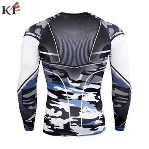 Maillot de surf unisexe personnalisé vierge pour adulte, sublimé, respirant, en Spandex/Polyester 220g, manches longues, style tendance, avec logo frontal - Product Image 3