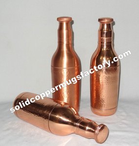 99.98% ưa thích đồng tinh khiết búa chai nước Ayurveda lợi ích bán chạy nhất kim cương Búa đồng nước đóng chai cho uống - Product Image 3