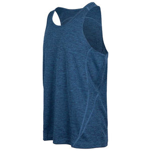 Camiseta sin mangas deportiva de verano transpirable informal para hombre, camiseta sin mangas de entrenamiento físico de secado rápido con logotipo personalizado - Product Image 6