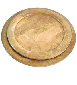 Plateau de service en bois fait à la main plateau de service de haute qualité vaisselle de haute qualité plateau en bois de mangue le plus vendu - Product Image 1