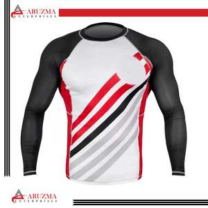 Créez votre idée Chemises de compression pour hommes Meilleur matériau Parfaitement coupé et cousu Nouveau style pour les chemises de compression pour hommes - Product Image 5