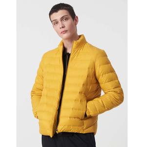 Blousons d'hiver matelassés en polyester pour hommes, coupe confortable, broderie personnalisée, imperméables, coupe-vent, qualité supérieure, vente en gros - Product Image 1