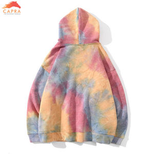 Sudadera con capucha de algodón orgánico personalizada para hombre, chaqueta de invierno sostenible más vendida, patrón sólido, tinte de corbata ecológico, lavado Digital - Product Image 5