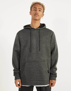 Nuevo de gran tamaño de los hombres de invierno sudaderas con capucha de la calle de manga larga de Color sólido Casual Fleece Tops hood - Product Image 4