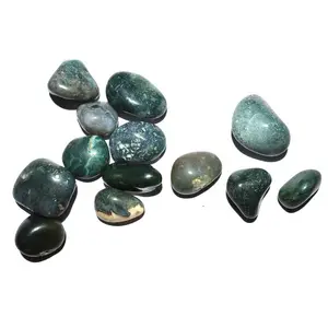 Оптовая продажа, натуральные Кристаллы из драгоценных камней, целебный зеленый камень из агата