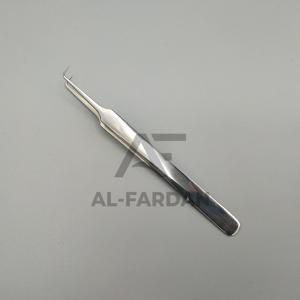 แหนบปลายแหลมทำจากสเตนเลสสตีลแบบญี่ปุ่น90องศากล่องใส่นามบัตรเคลือบเงาสีเงินล้วนพร้อมปลายแหลม - Product Image 4