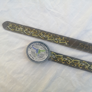 Cinturón Lederhosen de cuero de vaca marrón genuino Oktoberfest falda escocesa bávara con hebilla de cobre accesorio de la TT-2143 - Product Image 5