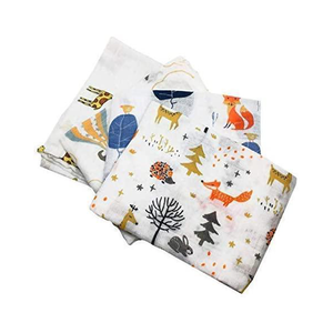 Muslin <b>Swaddle</b> <b>Blankets</b> Pure Cotton Baby Muslin <b>Swaddle</b> <b>Blanket</b> - Product Image 1