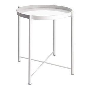 Premium Quality Customized Size Handmade <b>Black</b> Powder Coated Stainless Steel Eco-Friendly Classic Royal <b>Side</b> <b>Table</b> Simple Plain - Product Image 3