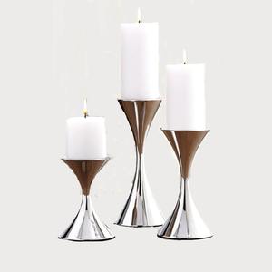 Support de bougie en fer forgé, support de bougie en métal pour le sol, support de bougie sur pied en fer forgé - Product Image 5