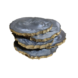 Fantastique Design Coaster Noir Et Blanc Résine Coaster Taille Personnalisée Et Forme Coaster Avec Une Qualité Supérieure - Product Image 6