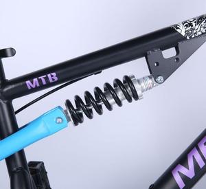 26 27.5 29 4.0轮胎合金车架24速拉索盘式制动器全悬挂<span class=keywords><strong>mtb</strong></span>山地车自行车雪地自行车 - Product Image 5