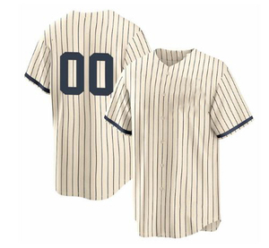 Maillot de Baseball à rayures personnalisées, nouvelle collection de haute qualité avec broderie et Sublimation - Product Image 4