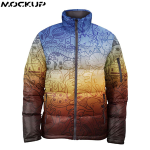 Nuevo estilo de personalización OEM fabricante de ropa para hombres de invierno de talla grande chaquetas acolchadas impermeables con logotipo personalizado - Product Image 3