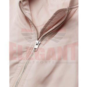 Blouson bombardier en Nylon kaki pour hommes, léger, doublure en cachemire, Design personnalisé, offre spéciale - Product Image 4