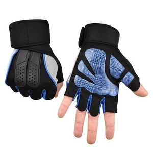 High Quality Custom Made Leather Half Finger MMA Boxing <b>Gloves</b> with Comfortable Fit Custom Logo and Customizable Sizes - Product Image 4