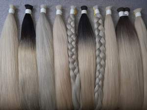 Extensions de cheveux humains vierges Remy vietnamiens Double Drawn Blonde longue durée pour perruque Machine à tissage plat pré-collé Double - Product Image 4