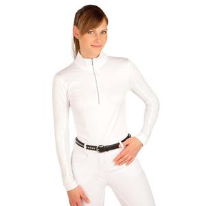 Camiseta de equitación para mujer con logo personalizado al por mayor, capa base ecuestre, ODM, de secado rápido, suave, NCI, ajuste cómodo con nuevo diseño - Product Image 3