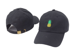 Gorra de béisbol vaquera de piña sin estructura de 6 paneles con logotipo personalizado bordado a la moda para exteriores sombreros de papá OEM Vietnam Sport Headwear - Product Image 3