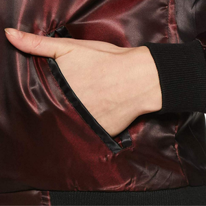 แจ็กเก็ตผ้าซาตินสำหรับผู้หญิงปักได้ตามต้องการแฟชั่นใหม่ - Product Image 6