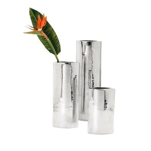 <b>Set</b> Of Three Metal Flower <b>Vase</b> High Quality Handmade Designer Flower Pot Classic Stylish Wholesale Designer Flower <b>Vase</b> - Product Image 1