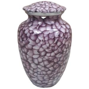 Urna Funeraria de Metal Estilo Europeo con Capacidad de 200 Pulgadas Cúbicas, Urnas de Cremación de Metal Hechas a Mano con Acabado de Color - Product Image 4