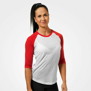 Camisetas de béisbol de alta calidad para mujer, logotipo personalizado, ropa deportiva de media manga para adultos, algodón hecho para softbol - Product Image 3