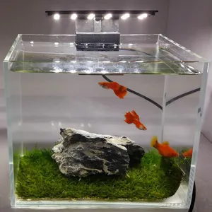 5W超薄条形LED水族灯鱼缸植物生长灯夹式水生淡水鱼缸灯