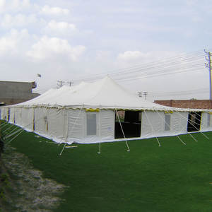 เต็นท์กระโจมผ้าใบพีวีซีขนาดใหญ่ออกแบบได้ตามต้องการกันน้ำและกันรังสียูวีสำหรับงานแต่งงานและงานกลางแจ้ง - Product Image 2