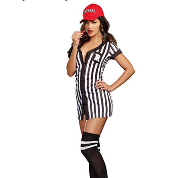 Women's American Football Referee Costume - Stylish Sportswear Set for Umpires | Ladies Sports Attire & Uniforms Women's American Football Referee Costume - Stylish Sportswear Set for Umpires | Ladies Sports Attire & Uniforms