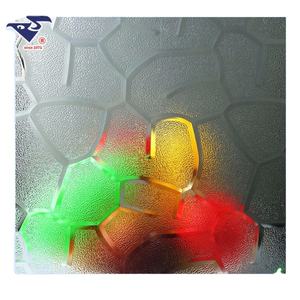 Panneau de porte de douche gaufré, matériau PS, 2 pièces - Product Image 1