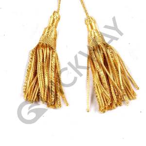 Évêque Croix Cordons Solide Mehroon Couleur Prêtre Glands/Cincture Nouée Meilleure Vente Cérémonie Cincture Cordon - Product Image 4