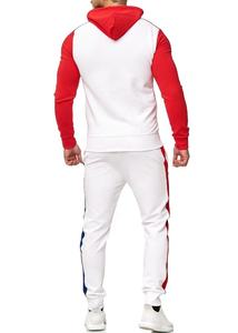 Chándales a rayas de moda urbana para hombre, 1 traje informal, Jersey, camisa, chándal, 100% algodón, para adultos, Invierno - Product Image 5