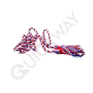 Cordon de lanière de cérémonie personnalisé OEM confortable, cordon d'uniforme, cordons d'épaule en polyester/soie/viscose, accessoires - Product Image 1