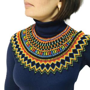 Beautifully Handmade Seed <b>Bead</b> <b>Necklace</b> - Product Image 1