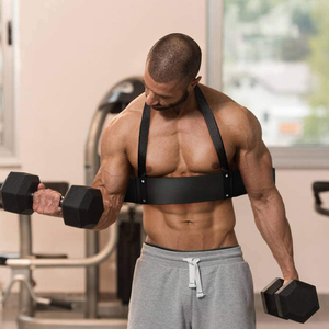 Professional <b>Arm</b> Blaster Thick Aluminum Biceps Workout Equipment Bodybuilding & Weightlifting - Product Image 5