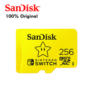 Thẻ Nhớ MicroSD 100% G SanDisk Nintendo Switch SDSQXAO 256G Chính Hãng - Product Image 2