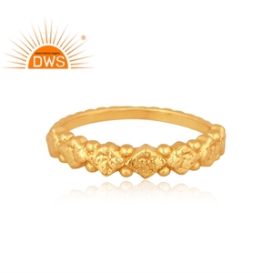 แหวนสตรีแบบซ้อนกันได้ทำด้วยมือเครื่องประดับเงินดีไซน์ล่าสุด - Product Image 2