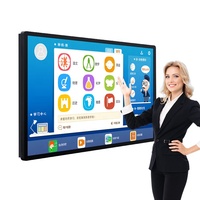 Pantalla táctil Full HD de 43 pulgadas, todo en uno, PC con ddr3, 4gb, Win7, para guía de centro comercial