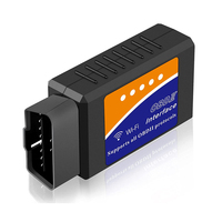 Détecteur WiFi sans fil OBD2/OBDII ELM327 lecteur de Code lecture claire du Code de voiture lumière du moteur outil de Diagnostic de voiture Scanner