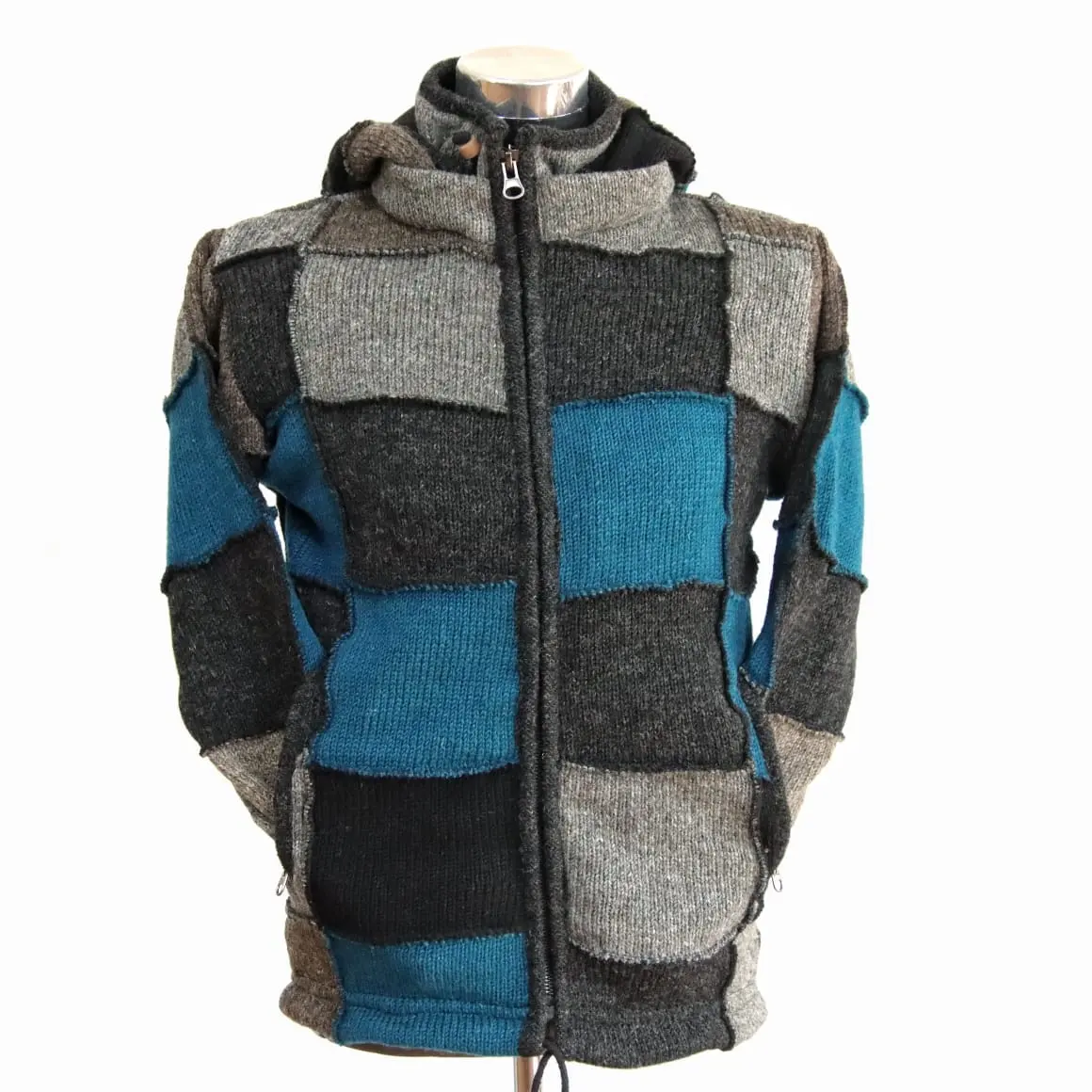 Winter Wool HippyJacket Cardigan Hoodies Winter Wholesale Clothing Handloom Good Coat Cheap Fast Delivery Unisex Made In Nepal
