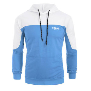 Sudadera con capucha de alta calidad para hombre, ropa de calle de talla grande, moda para hombre, sudaderas en blanco, Jersey personalizado de algodón OEM - Product Image 1