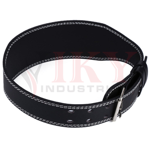 Ceinture de soutien du dos Stable, tout en cuir, sur mesure, pour la gymnastique, maintien du poids - Product Image 2
